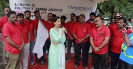 ലോക ഹൃദയ ദിനത്തില് സൈക്ലത്തോണുമായി മെഡിട്രീന ആശുപത്രി ലോക ഹൃദയ ദിനത്തില് സൈക്ലത്തോണുമായി മെഡിട്രീന ആശുപത്രി